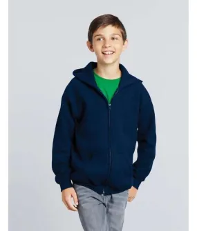 Gildan Youth Fit, Heavy Blend, Full Zip Hoodie