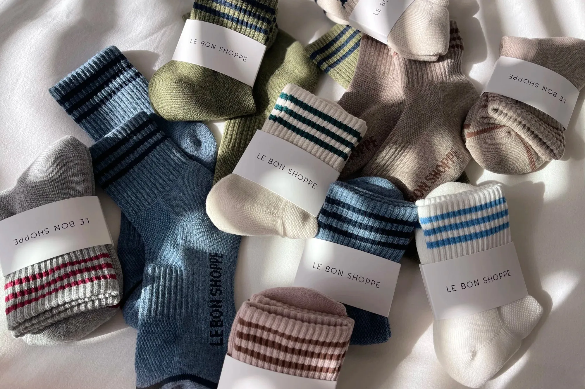 Girlfriend Socks | Various Colours | by Le Bon Shoppe