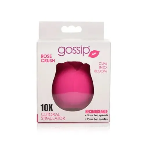 Gossip 'Cum Into Bloom' Rechargeable Silicone Clitoral Stimulator