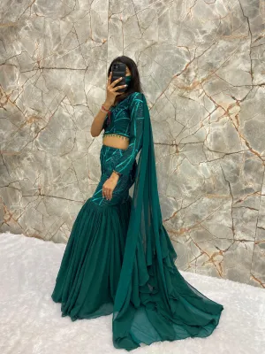 Green Mermaid Dress