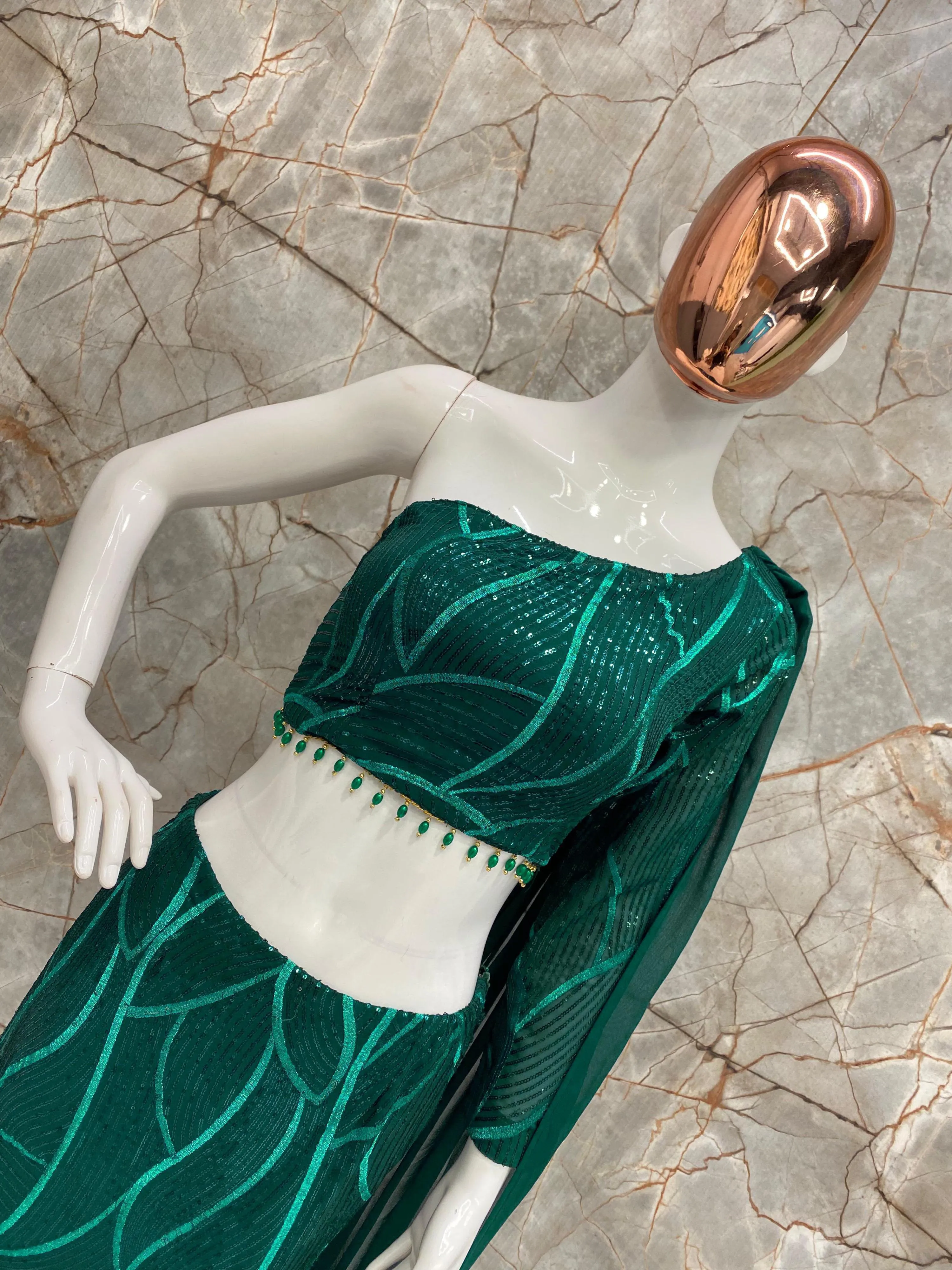 Green Mermaid Dress