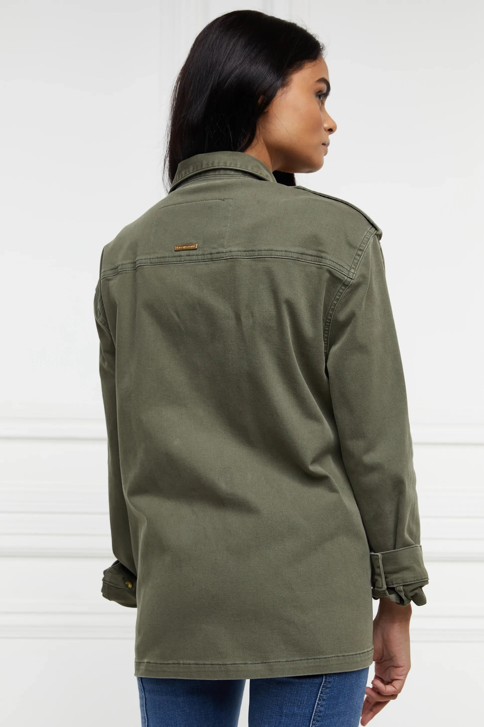 Holland Cooper Artillery Jacket in Hunter Green