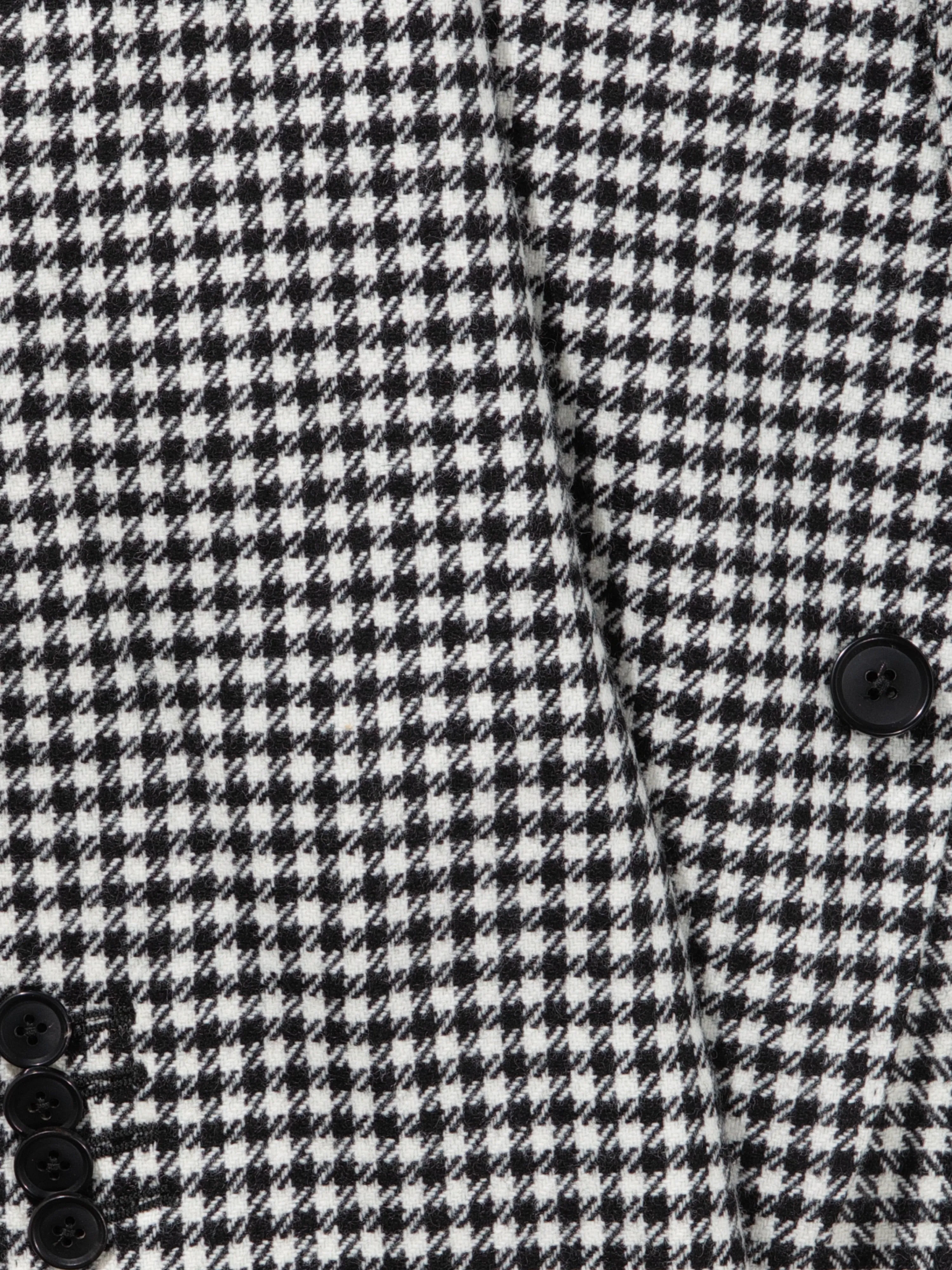 Houndstooth Lambswool Jacket