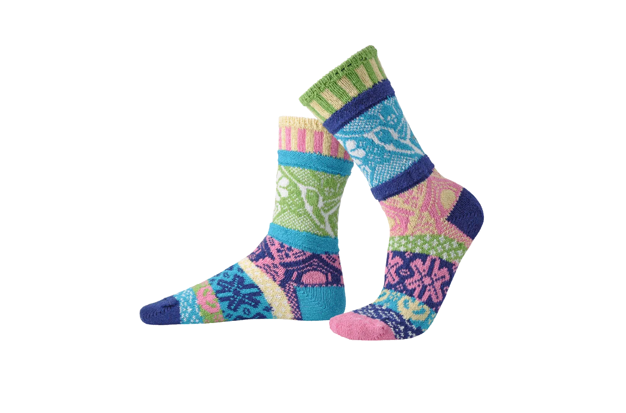 Hummingbird Recycled Cotton Crew Socks