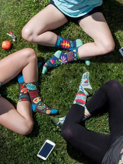 I'm a Delicate Fucking Flower Women's Crew Sock