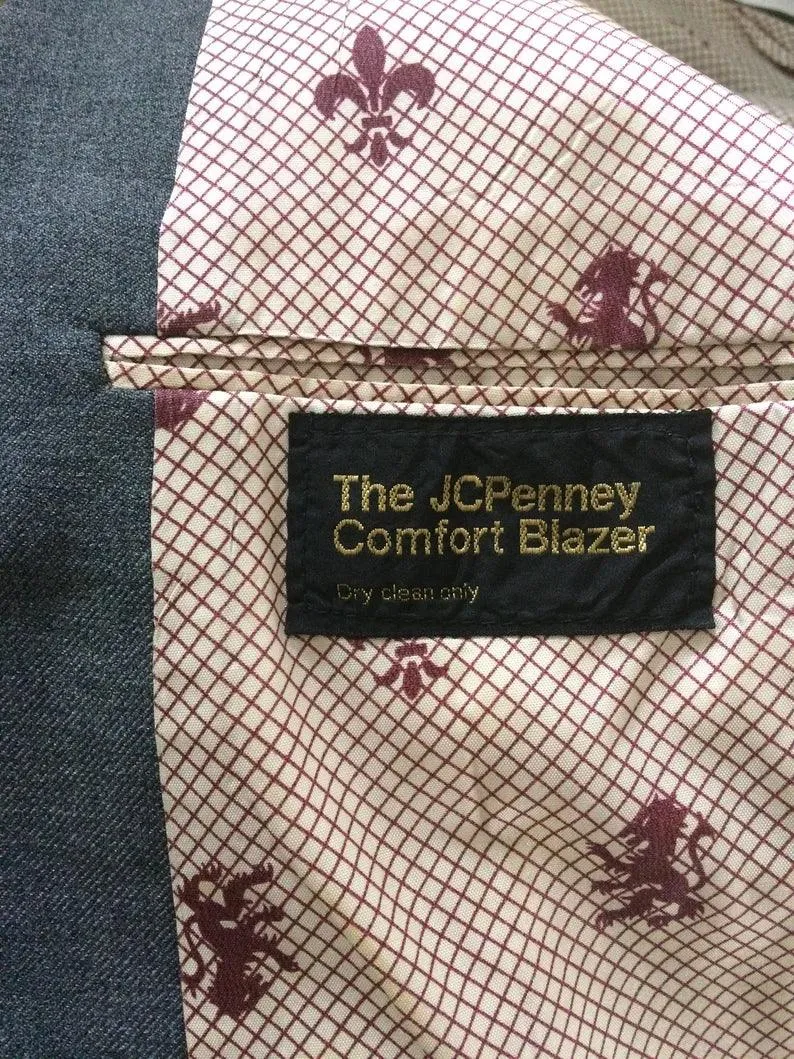 JCPenney Comfort Blazer, Retro Sport Coat