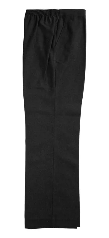 Jnr Boys Trousers (Regular Fit) (Black)