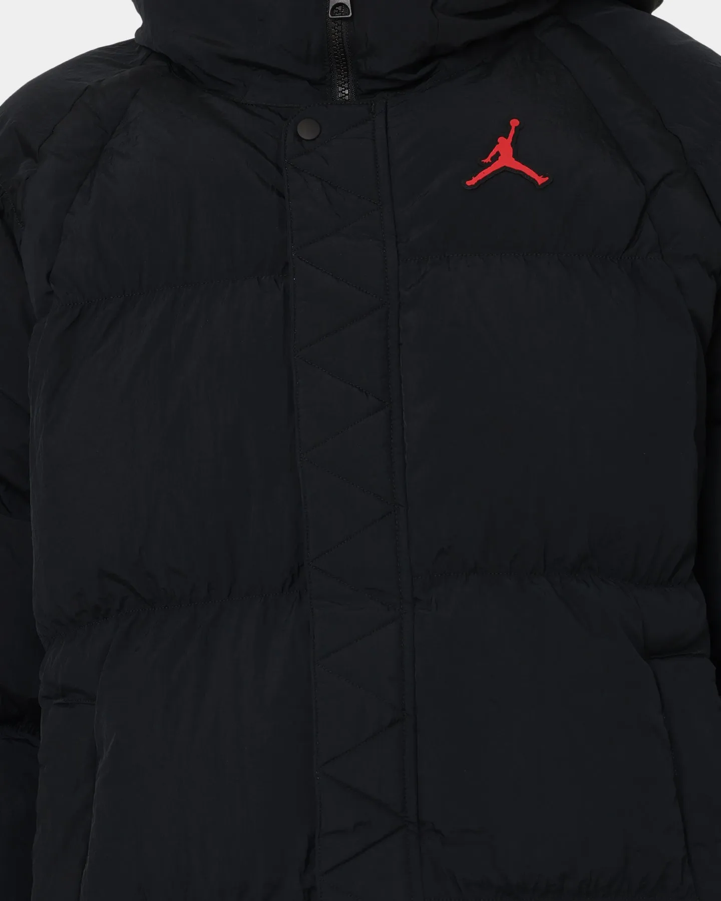 Jordan Essential Puffer Jacket Black/Fire Red