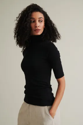 Kait Turtleneck Sweater Black