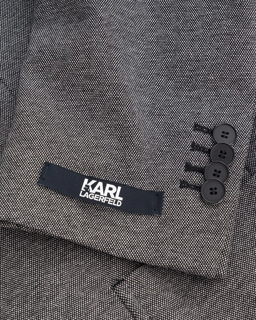 KARL LAGERFELD 155384 PEPPER GREY LOFT JACKET