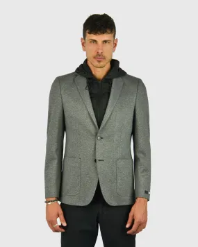 KARL LAGERFELD 155384 PEPPER GREY LOFT JACKET