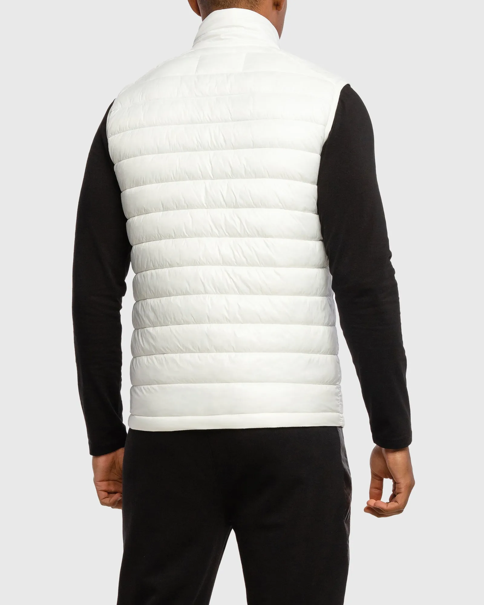 KARL LAGERFELD 505097 WHITE PUFFER VEST