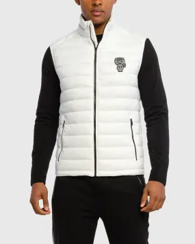 KARL LAGERFELD 505097 WHITE PUFFER VEST