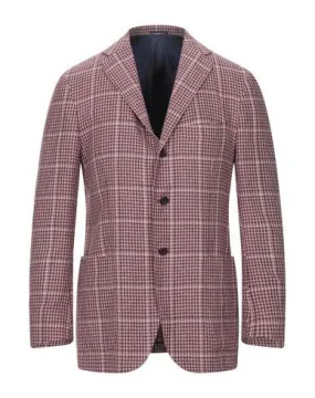 Kiton Man Blazer Maroon 38 suit