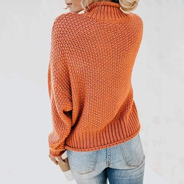 Knit Loose Pullover Fashion Sweater