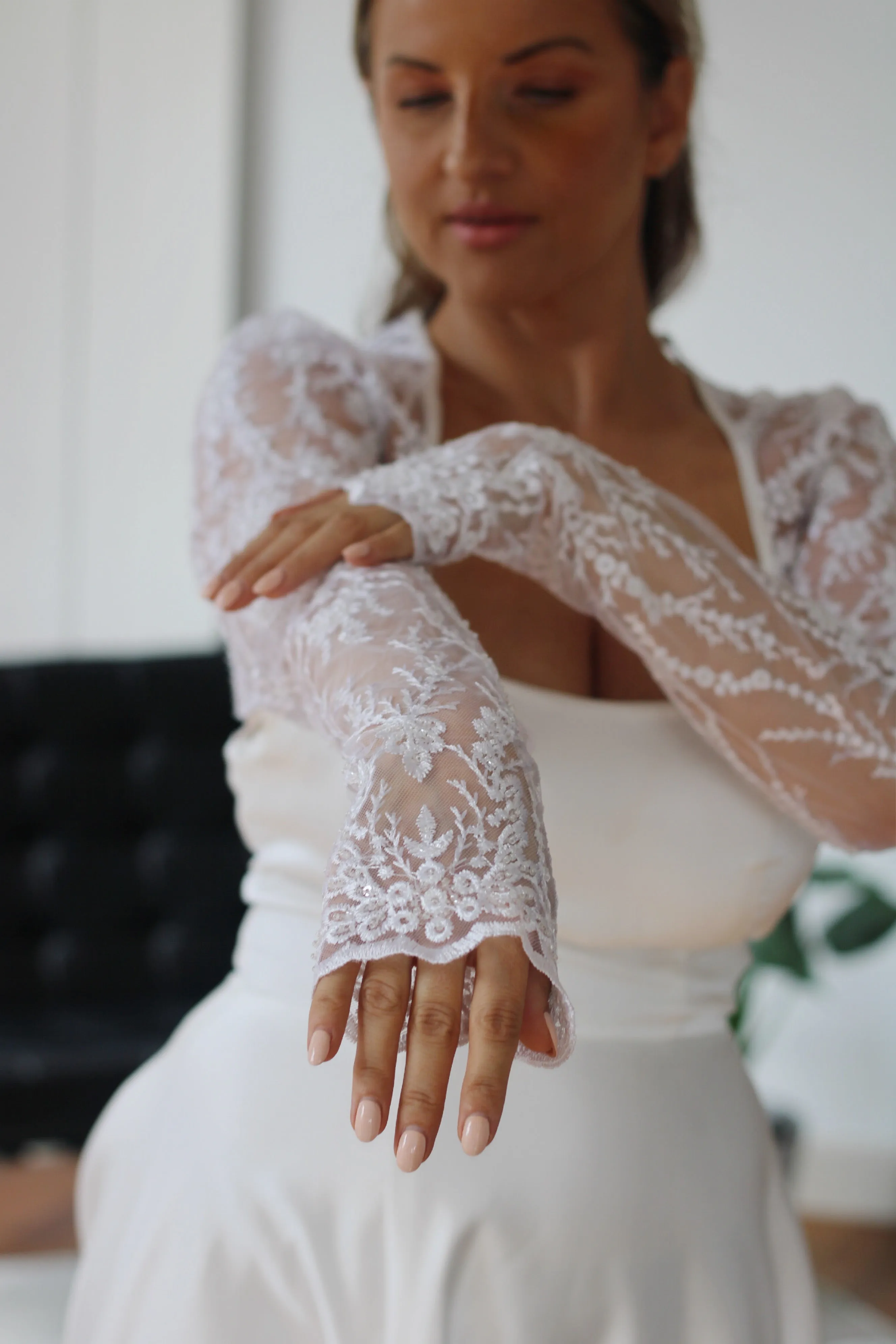 Lace Wedding Bolero /Jacket