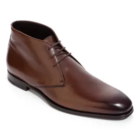 Leigh Burnished Brown Calf Chukka Boot