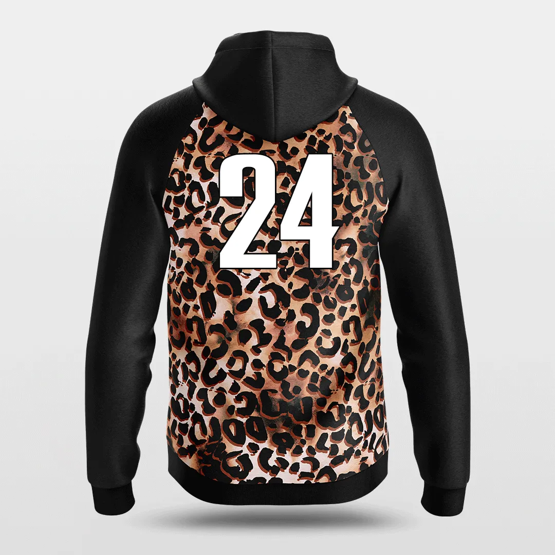 Leopard - Customized Loose-Fit training Hoodie