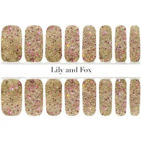 Lily and Fox - Nail Wrap - Champagne Pop!