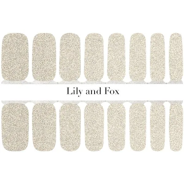 Lily And Fox - Nail Wrap - Crystal Glitter