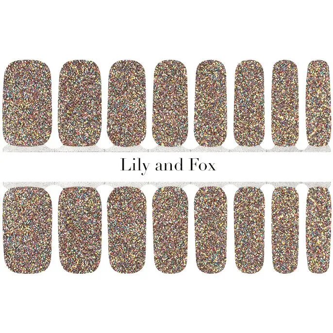 Lily And Fox - Nail Wrap - Less Bitter, More Glitter