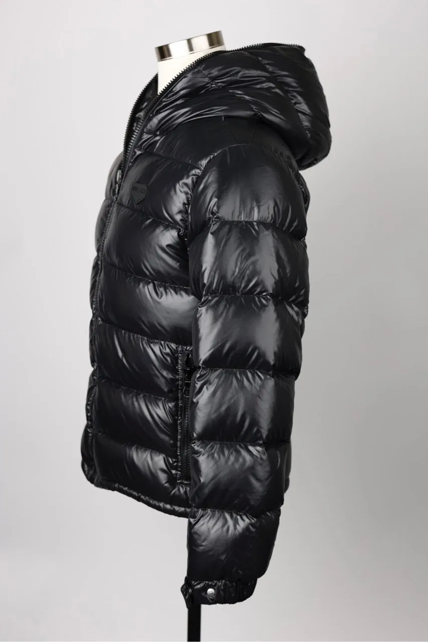 Logo Emblazoned Puffer Jacket