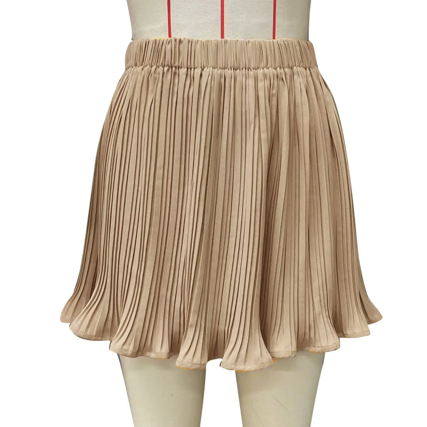 LovelyRLovely Ice Silk Pleated Skirt