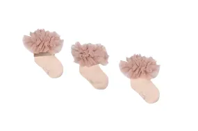 Mama's Feet Children's Socks - Tutu | Venetian Rose