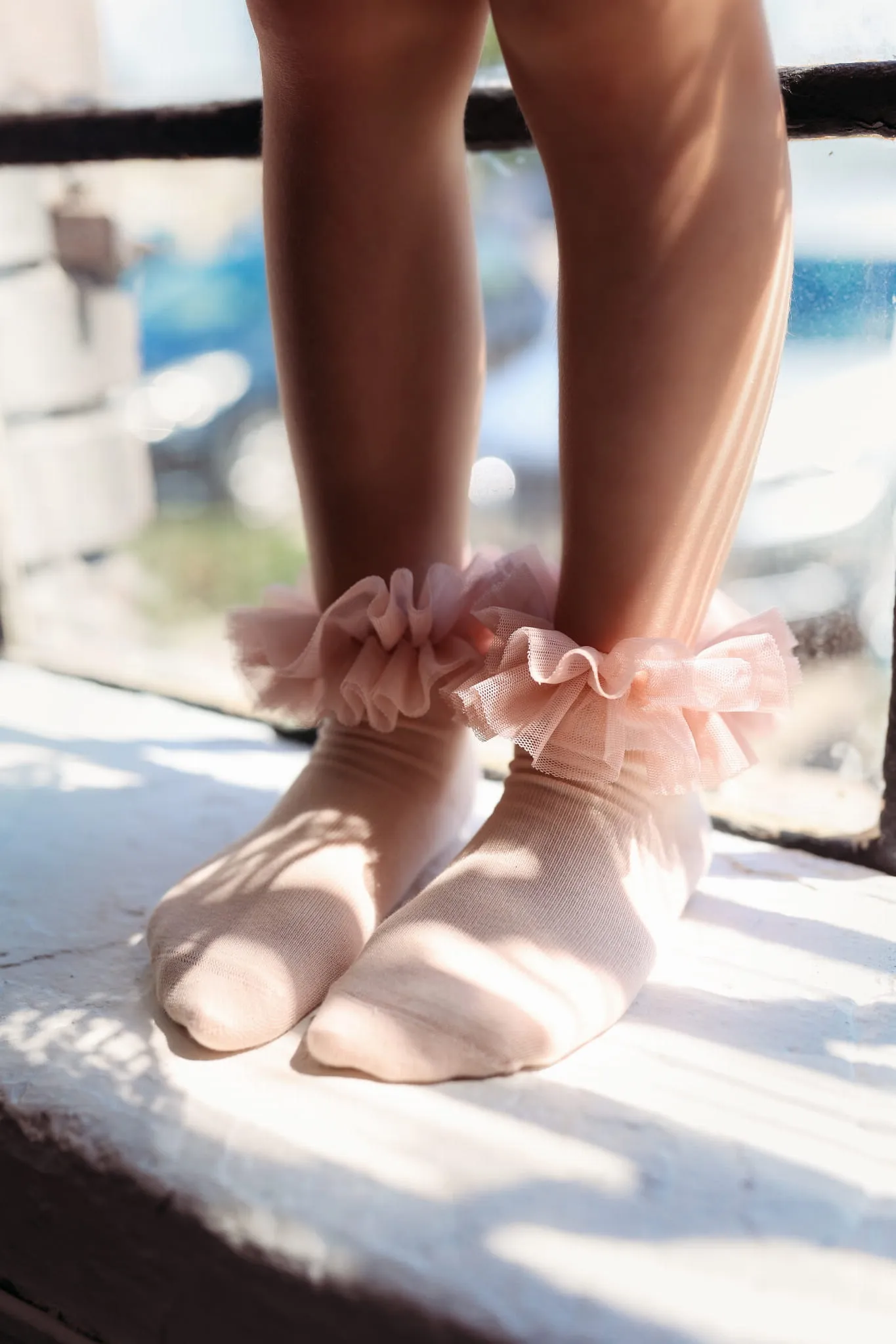 Mama's Feet Children's Socks - Tutu | Venetian Rose