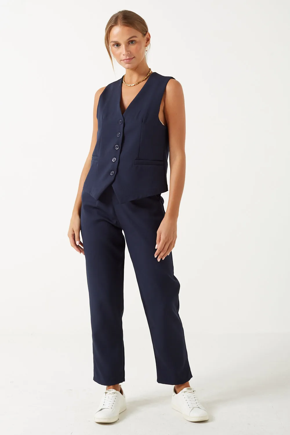 Marc Angelo Waist Coat Suit