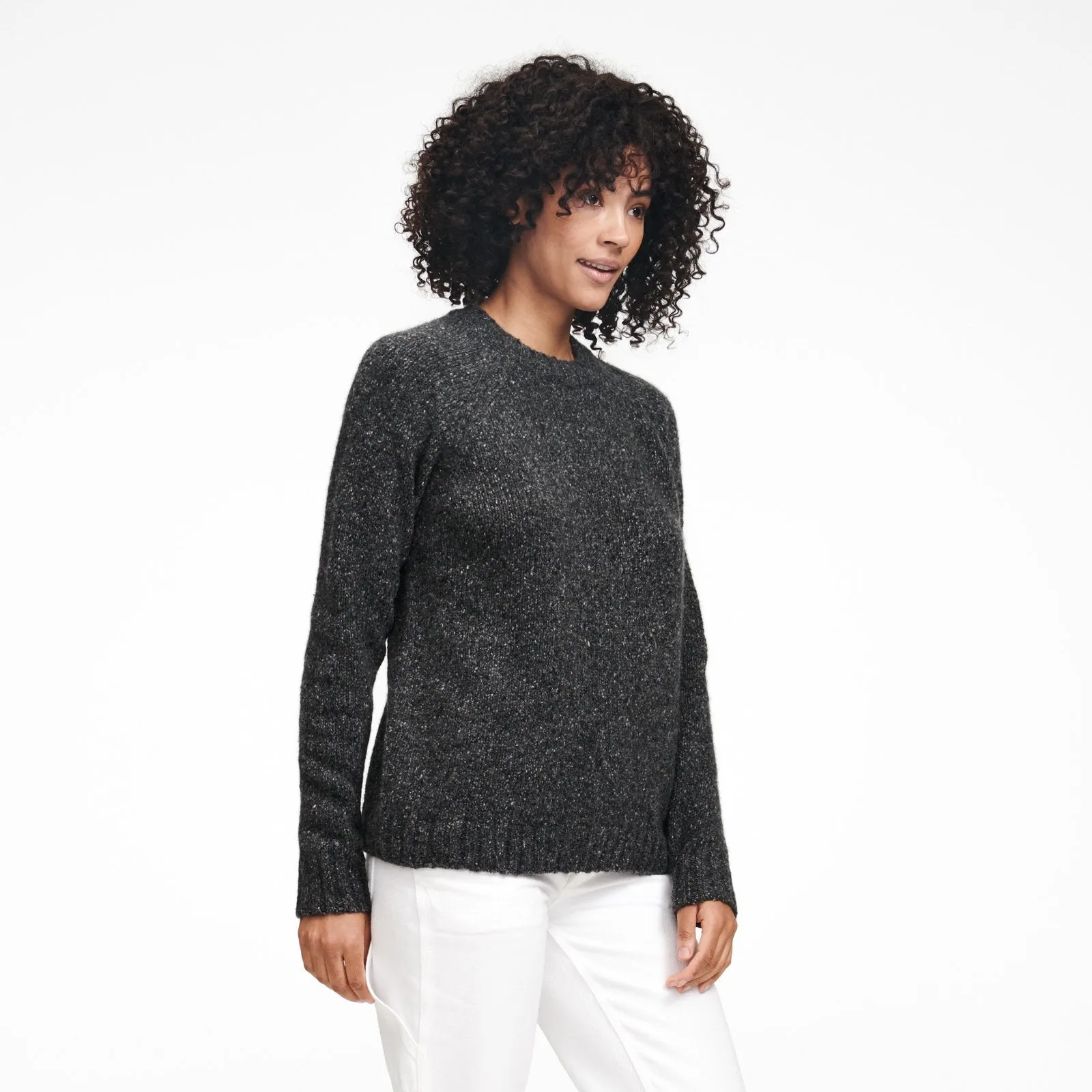 Marled Cashmere Boyfriend Sweater