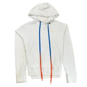 Men's Arrow Logo Hoodie White Size L