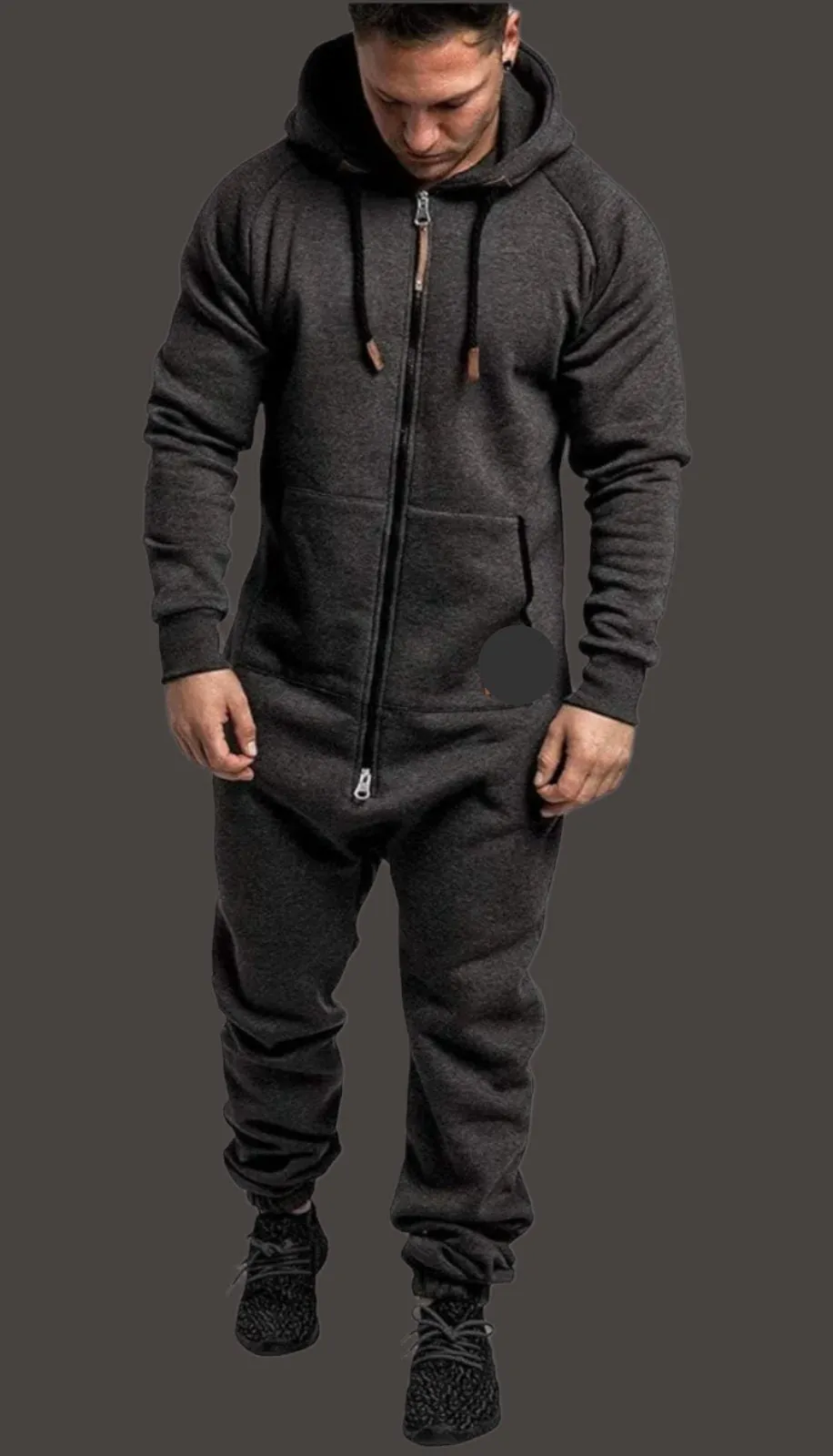 Men’s Autumn Winter Cosy Jumpsuit Jogger S35678921