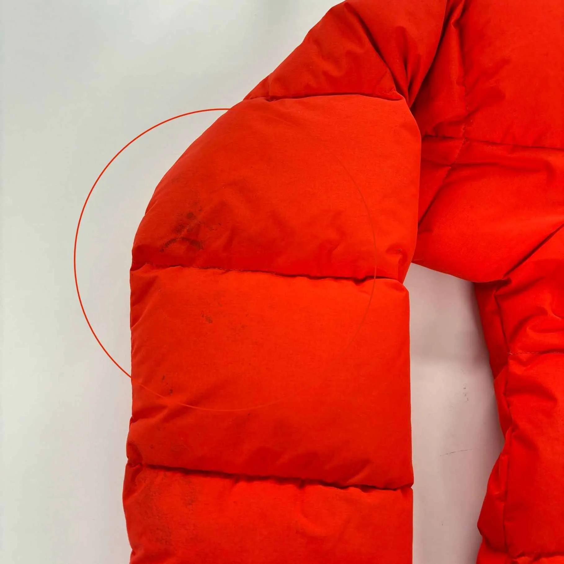 Men's Spoutnic Down Jacket Orange Size L