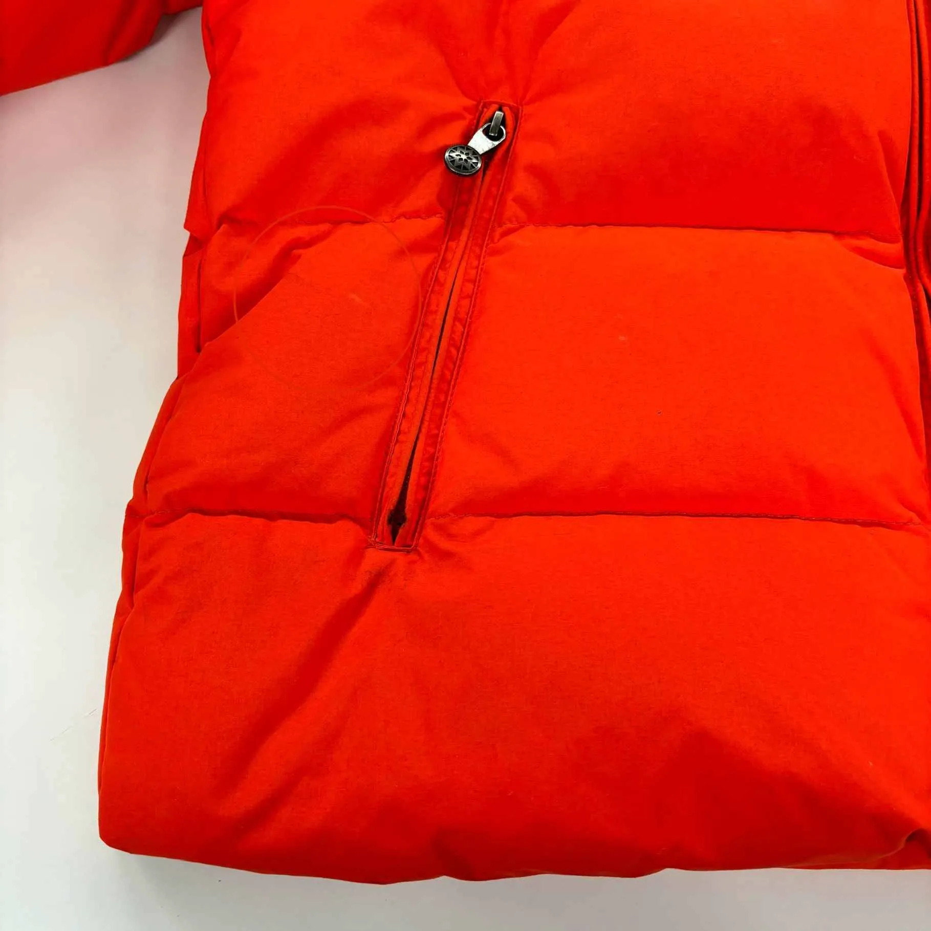 Men's Spoutnic Down Jacket Orange Size L