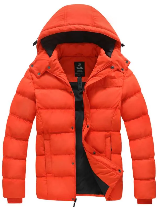 Men's Warm Puffer Jacket Winter Coat