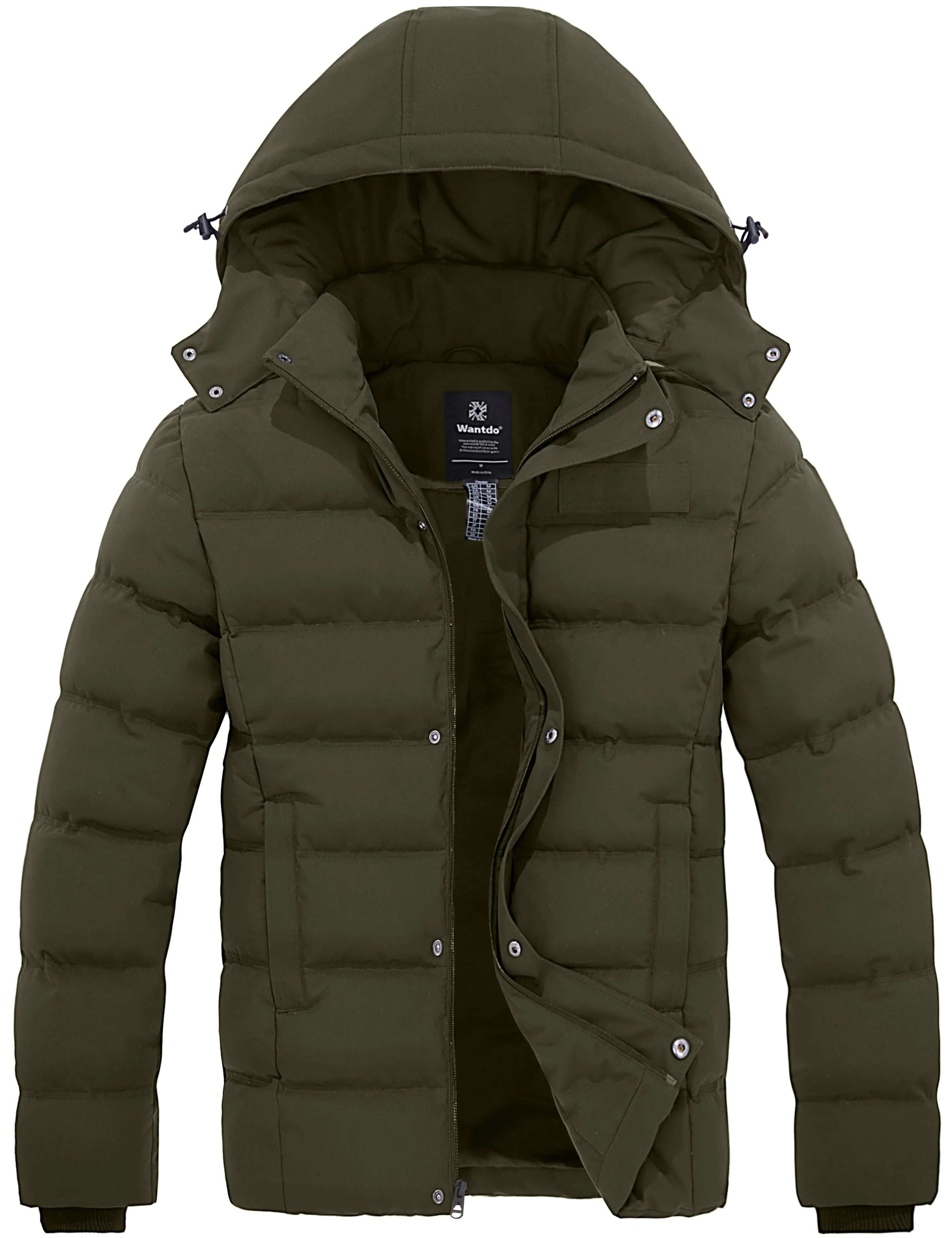 Men's Warm Puffer Jacket Winter Coat