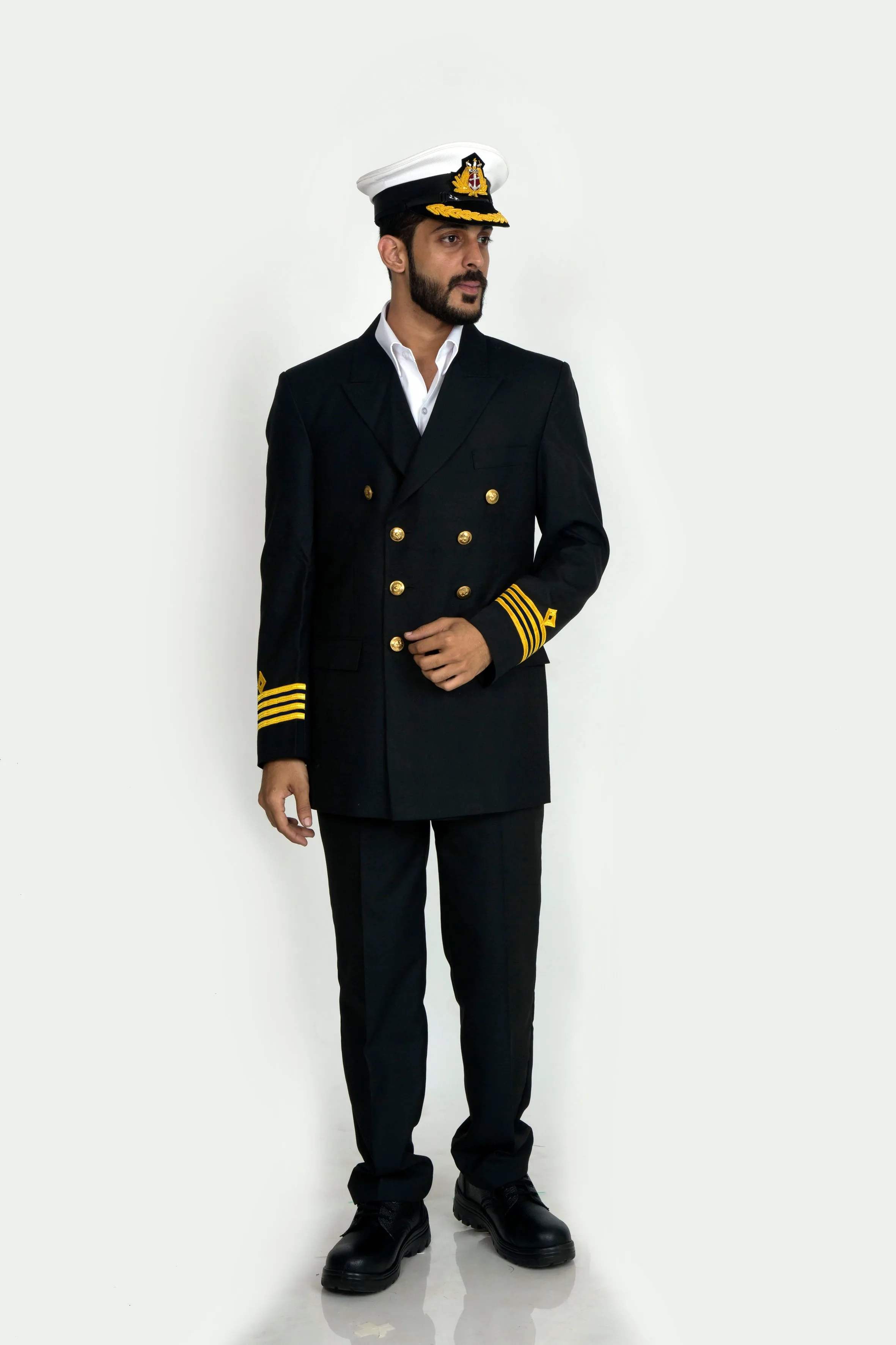 Merchant Navy Suit ( Coat   Pant ) - Premium Fabric