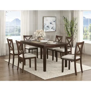 Modern 7-Piece Dining Set for Small Spaces