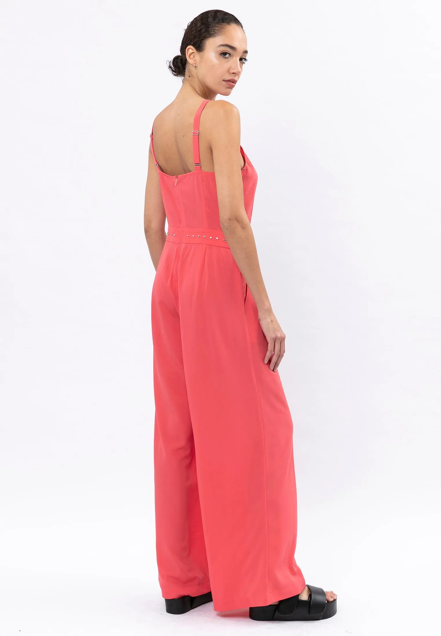 MOISSANITE JUMPSUIT DEEP SEA CORAL