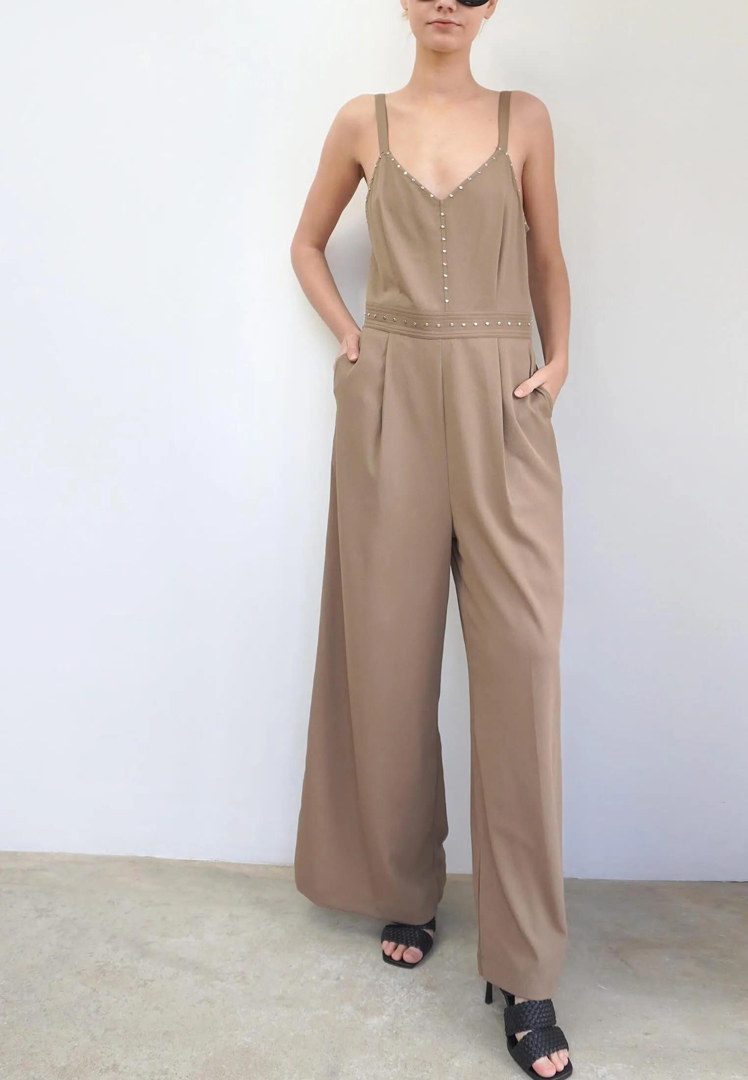 MOISSANITE JUMPSUIT PINE