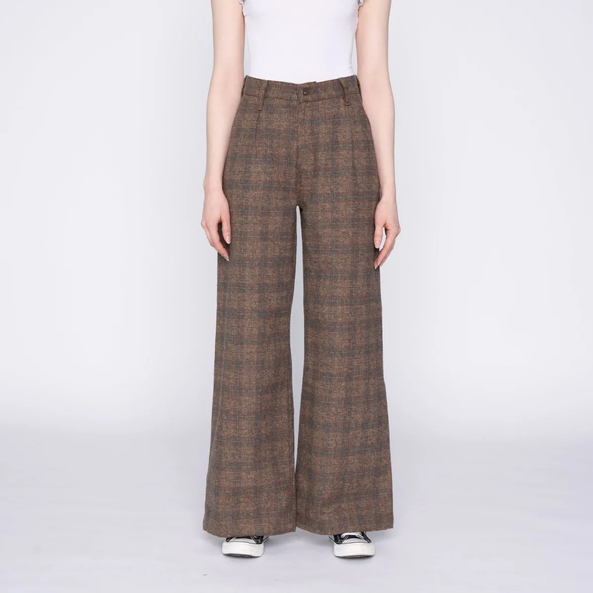 Naked & Famous Wide Leg Trousers (Desert Sunset)