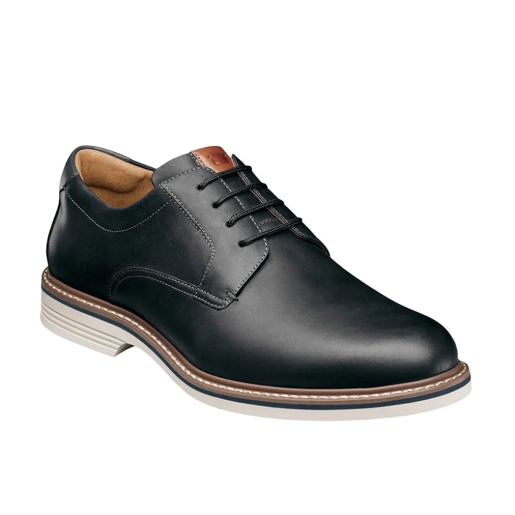 Norwalk Plain Toe Oxford Black Waxy