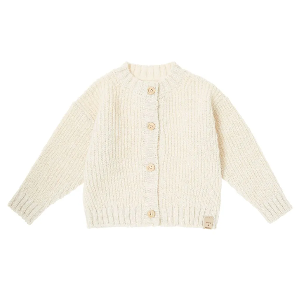 Off White Baby Knitted Cardigan