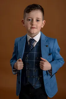 One Varones Boys Blue Blazer