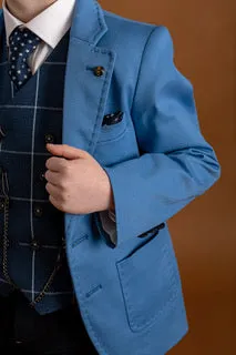 One Varones Boys Blue Blazer