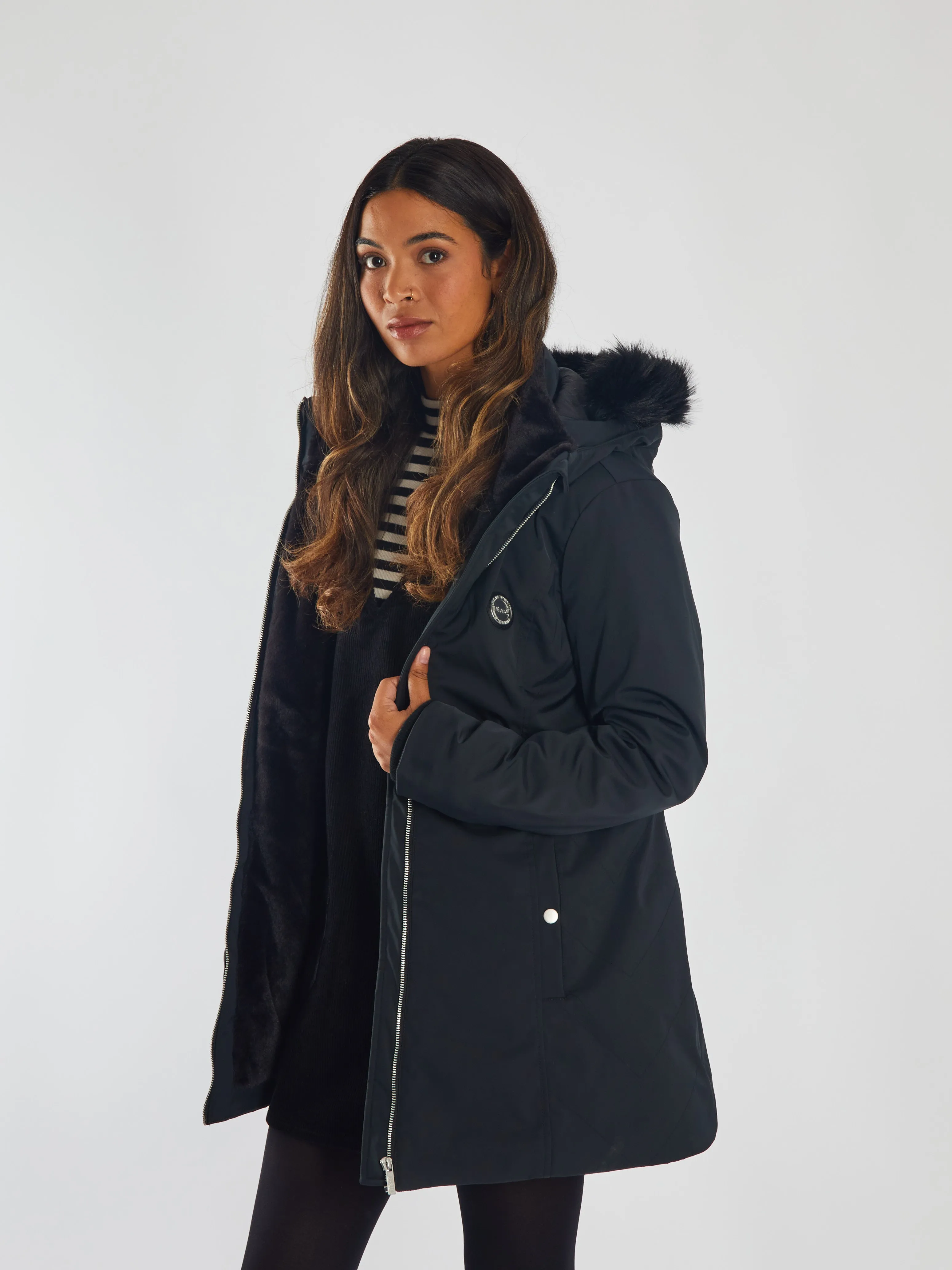 Oona Jacket Jet Black