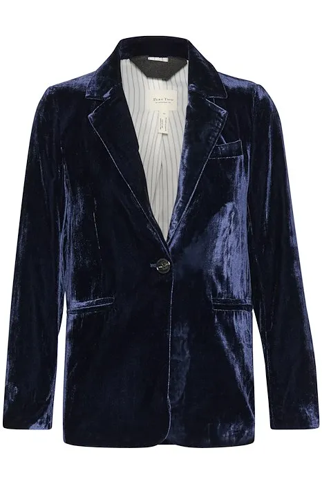 Part two Loretta Blazer in Navy