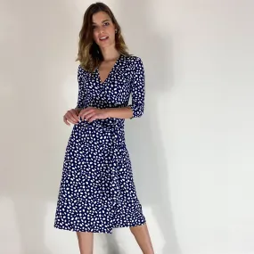 Pebbles ¾ Sleeve Wrap Dress