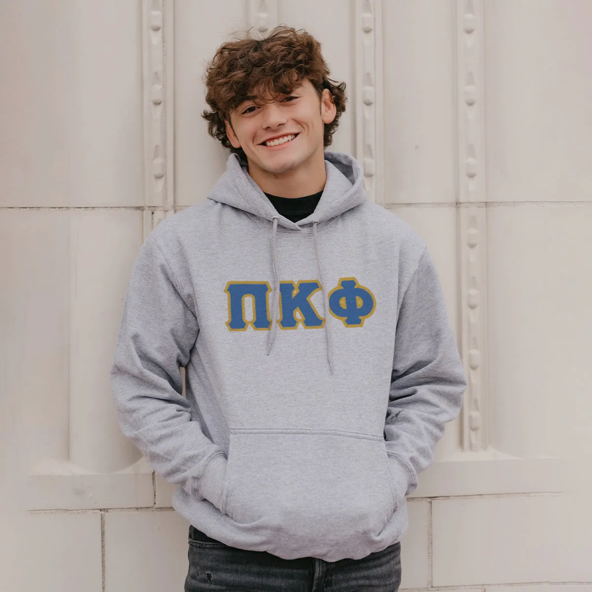 Pi Kapp Greek Letter Graphic Hoodie